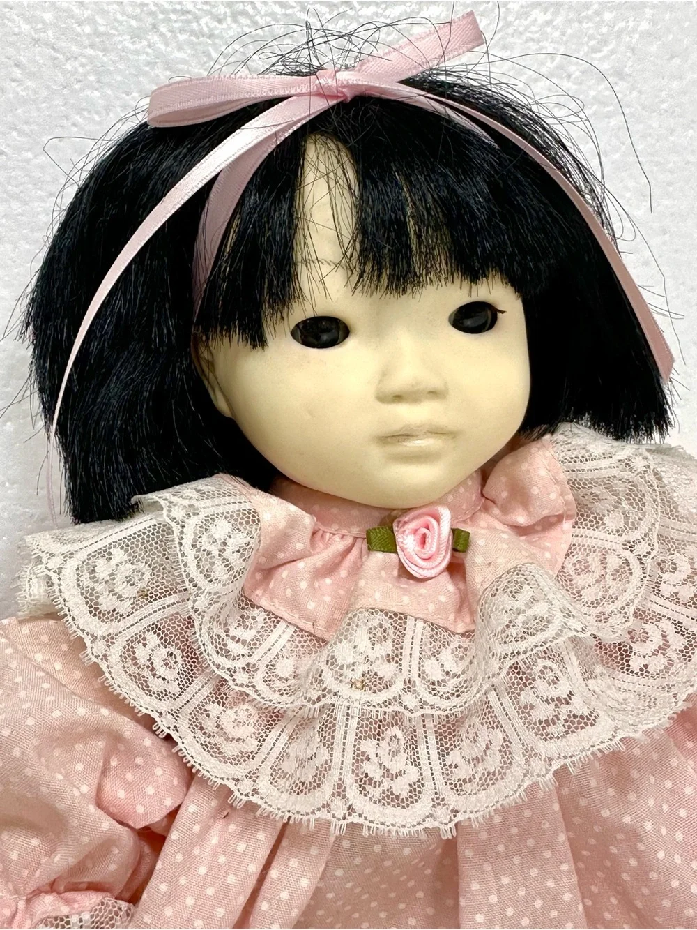 Vintage 1982 collector doll Ling Ling designed by Pauline Bjonness-Jacobsen PBJ